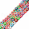 Handmade Polymer Clay Bead Strands CLAY-N008-063-B01-1