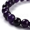 Dyed Natural Jade Beads Stretch Bracelets BJEW-G633-B-11-2