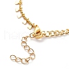Mother's Day Jewellery Natural Baroque Pearl Keshi Pearl Link Bracelets BJEW-JB05803-03-3