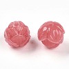 Opaque Acrylic Beads OACR-H045-01B-2