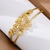 Brass Cuff Bangles BJEW-U025-01G-03-3