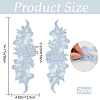 Sew on Flower Appliques PATC-WH0005-42C-2