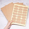  Kraft Paper Stickers AJEW-NB0001-18-4