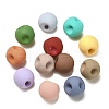 Rubberized Acrylic Beads OACR-G012-05-1