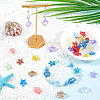 SUNNYCLUE 100Pcs 2 Styles Transparent Glass Beads GLAA-SC0002-48-4
