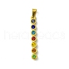 PVD Vacuum Plating 304 Stainless Steel Pendants STAS-H192-04G-1