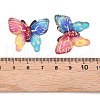Printed Translucent Acrylic  Pendants OACR-T028-19B-3