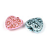 Opaque Acrylic Pendants SACR-T017-15-2