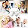 Unicraftale 20Pcs 316 Stainless Steel Locket Pendants STAS-UN0055-96-6
