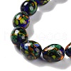 Handmade Lampwork Beads Strands LAMP-Q036-08A-3
