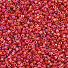 Frosted Glass Cylinder Beads SEED-S047-O-003-3