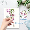 8 Sheets 8 Styles PVC Waterproof Wall Stickers DIY-WH0345-097-3