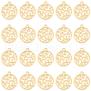 DICOSMETIC 20Pcs 201 Stainless Steel Pendants STAS-DC0014-30-1