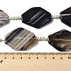 Natural Banded Agate/Striped Agate Beads Strands G-G196-A02-02-5
