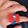Resin Finger Rings for Women Girls FS-WGEC405-02-2