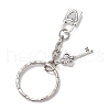 Valentine's Day Theme Alloy Keychains KEYC-JKC01052-01-4