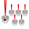 SUPERFINDINGS 6Pcs Alloy Pendant Cabochon Settings HJEW-FH0001-23-1