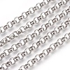 Tarnish Resistant 304 Stainless Steel Rolo Chains CHS-L017-18E-1