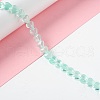 Transparent Glass Beads Strand GLAA-F112-01E-3