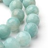 Natural Amazonite Beads Strands G-J376-17-8mm-1