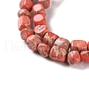 Dyed Natural Imperial Jasper Beads Strands G-U011-A02-01-4