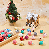 DICOSMETIC Animal Theme Wood European Beads WOOD-DC0001-22-6