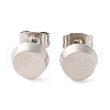 Non-Tarnish 304 Stainless Steel Stud Earrings STAS-B070-08P-1