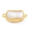 Rectangle Brass Box Clasps KK-P291-48G-02-1