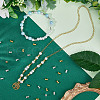 SOFPLATE 400Pcs 2 Colors Alloy Beads FIND-SP0002-39B-4