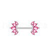 316L Surgical Stainless Steel Nipple Rings WGE2DC8-08-1