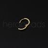 Brass Hoop Cartilage Earrings WG676EA-01-3