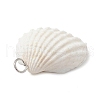 Acrylic Shell Pendants PALLOY-JF03854-5