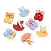 Biyun 48Pcs 12 Style Resin Cabochons CRES-BY0001-02-8