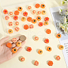 SUNNYCLUE 48Pcs 6 Styles Opaque Resin Imitation Food Decoden Cabochons CRES-SC0002-84-3