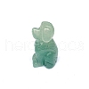 Natural Green Aventurine Carved Healing Dog Figurines PW-WG27263-01-4