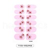 Flower Series Full Cover Nail Decal Stickers MRMJ-T109-WSZ465-2