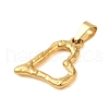 Ion Plating(IP) 304 Stainless Steel Pendants STAS-C103-26G-2