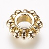 Alloy Spacer Beads TIBEB-L006-01G-1