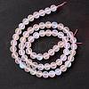 Synthetic Moonstone Beads Strands G-E573-01A-04-3