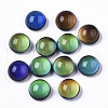 Translucent Glass Cabochons X-GLAA-T023-03B-1