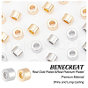 BENECREAT 40Pcs 2 Colors Brass Beads KK-BC0009-37-4