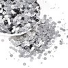 Ornament Accessories Plastic Paillette Beads X1-PVC-R014-4mm-01-1