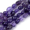 Natural Amethyst Beads Strands G-Q952-02-6x8-1