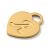 26Pcs Ion Plating(IP) 304 Stainless Steel Pendants FIND-M017-01G-3
