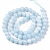 Natural Chalcedony Beads Strands G-S333-12mm-004-2