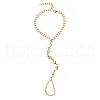 Alloy Charm Mittens Bracelets WG00B84-01-5