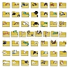 50Pcs Cartoon Animals PVC Sticker STIC-D280-04-2
