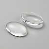 Glass Cabochons GLAA-WH0035-34-2