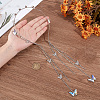 Zinc Alloy Rhinestone Hair Bands OHAR-WH20007-01B-P-3