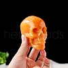 Natural Calcite Skull Display Decorations PW-WG91863-01-2